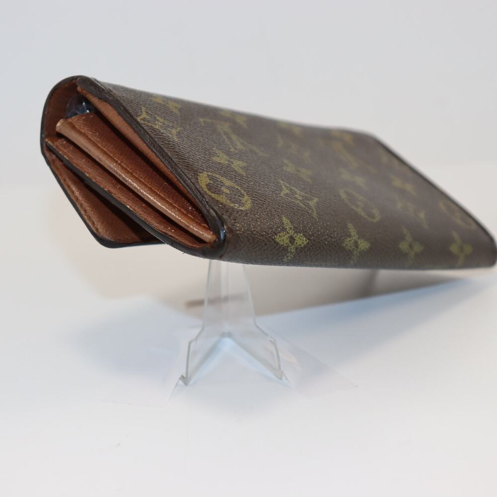 Louis Vuitton Monogram Sarah Long Wallet Restored Classic Ca5008 View 3